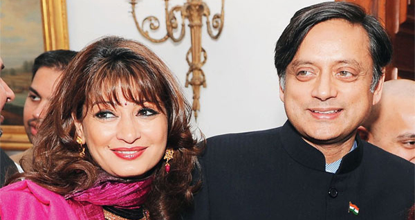 sunanda and shashi tharoor