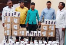 55 लाख के मोबाइल सहित मोटर साईकिल चोर गिरफ्तार crime news faridabad,