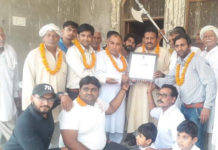 सुरेन्द्र शर्मा बबली ‘गुरु जी की उपाधि से सम्मानित surender sharma babli