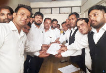 युवा वकीलों को प्रैक्टिस में आ रही समस्या को लेकर ज्ञापन सौंपा District Bar Association faridabad