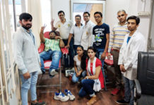 डॉ हेमंत अत्री ने 49वी बार किया रक्तदान dr hemant atri,