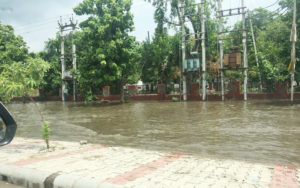 barish in faridabad 