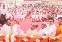 ग्रामीणों की समस्या सुन हल करने का दिलाया भरोसा rajesh nagar bjp faridabad