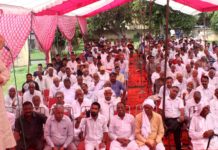 गांव भैंसरावली में भाजपा नेता राजेश नागर का हुआ स्वागत rajesh nagar bjp faridabad