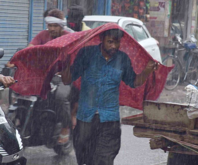 barish in faridabad,