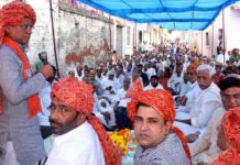 भाजपा नेेता राजेश नागर ने सुनी अरूआ के लोगों की समस्याएं rajesh nagar bjp faridabad,