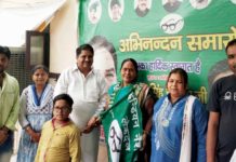 उमेश भाटी के नेतृत्व में भाजपा की पूर्व मंडल उपाध्यक्ष इनेलो में शामिल umesh bhati inld faridabad,