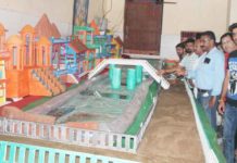 श्री बांके बिहारी मंदिर में मथुरा की झांकी होगी आर्कषण का केन्द्र shri banke bihari mandir faridabad,