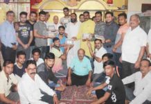 जनमाष्टमी महोत्सव को सफल बनाने वालों को किया सम्मानित shri banke bihari mandir faridabad,