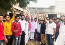 भुआपुर के ग्रामीणों ने भाजपा नेता राजेश नागर का किया स्वागत rajesh nagar bjp faridabad,