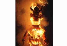 श्री सनातन धर्म सभा ने मनाया दशहरा lalit goswami faridabad,