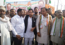 गांव छपरौला में कांग्रेस नेता मनमहोन भडाना का हुआ जोरदार स्वागत congress leader manmohan bhadana