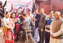 हिन्दुस्तान के पहले राइडर साहिल वैद का हुआ जोरदार स्वागत shri banke bihari mandir