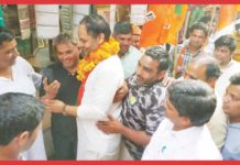 कृषणपाल गुर्जर के लिए वोट मांग रहे सोहनपाल सिंह sohalpal singh bjp,