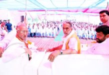 भाजपा उम्मीदवार कृष्णपाल को नागरपाल ने दिया समर्थन krishan pal gujjar faridabad,