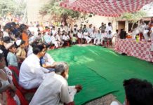 कांग्रेस-भाजपा ने मेवात को किया सिर्फ वोटबैंक के रुप में इस्तेमाल : मनधीर मान mandheer singh maan,