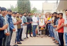 पं. जवाहर लाल नेहरु जी एक आदर्श थे और हमेशा रहेंगे : सुमित गौड़ sumit gour,