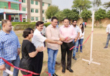 पंडित एल आर कॉलेज में खेल प्रतियोगिता आयोजित pt lr college,