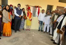सरकारी स्कूल के 50 लाख रुपए की लागत से बने कमरों का पार्षद सपना डागर ने किया उद्घाटन