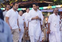 mla neeraj sharma with rahul gandhi