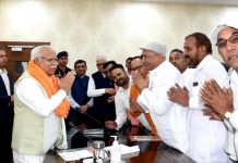 संत कबीर कुटीर में हुई सीएम से मिला अच्छा आश्वासन – योगी तेजपाल सिंह yogi tejpal singh meets cm manohar lal