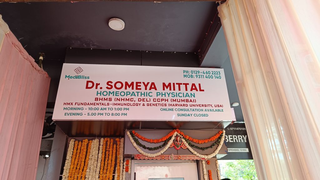 dr saumya mittal homeopathy faridabad