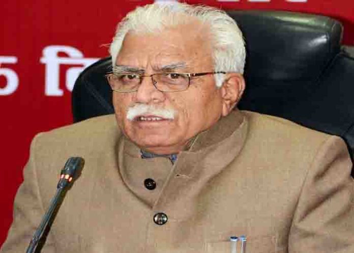 cm manhor lal khattar