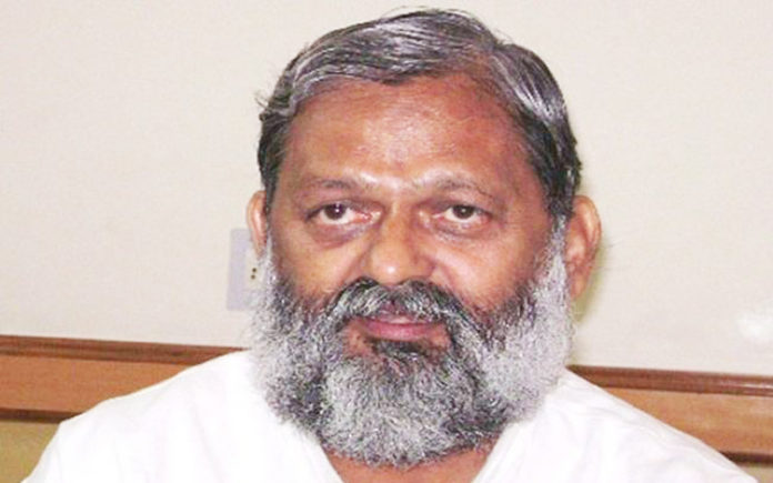 health minister anil vij,