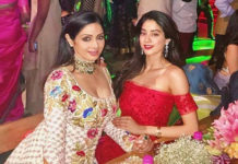 sridevi and jhanvi