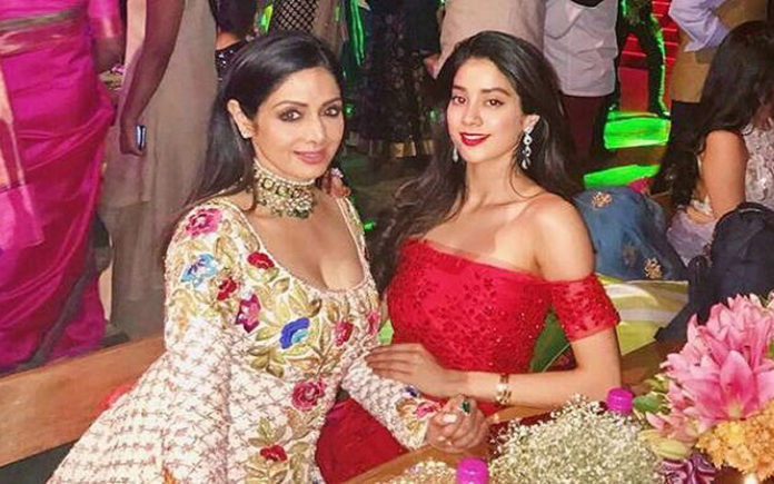 sridevi and jhanvi