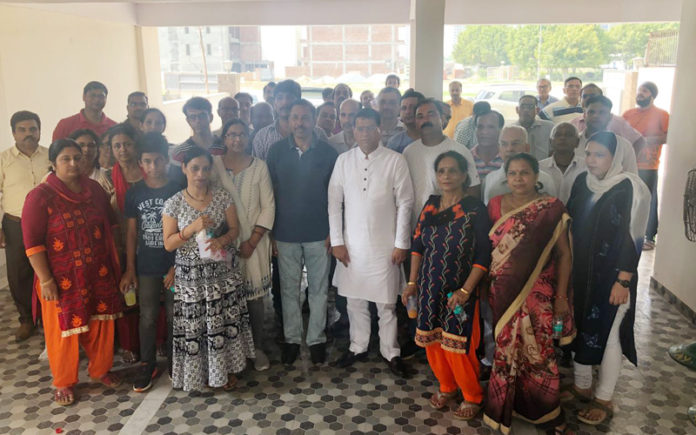 rajesh nagar bjp faridabad,