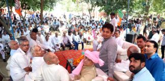 rajesh nagar bjp faridabad,