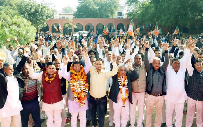 rajesh nagar bjp faridabad,
