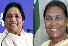 draupadi murmu with mayawati