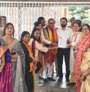 अट्टा पीर चौराहे का नाम बदलकर वंदेमातरम् चौक करने को लेकर मजिस्ट्रेट को सौंपा ज्ञापन yogi tejpal singh